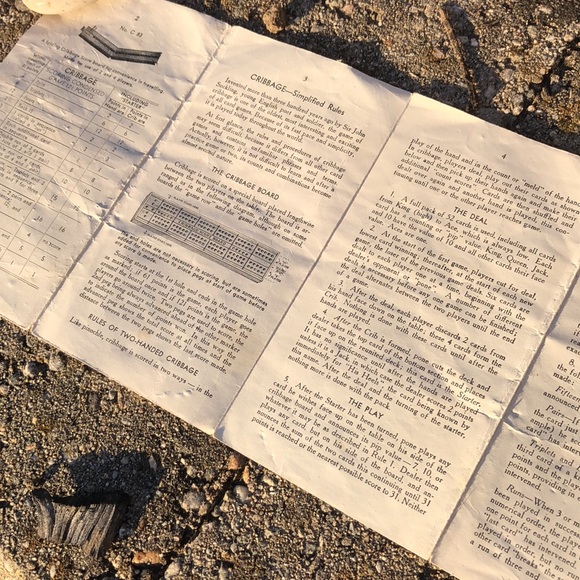 VTG The Rules of Cribbage 1941 - Picture 3 of 4